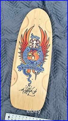 Vintage Dogtown BDS Bulldog Skates Wes Humpston P. O. P. Big Foot II Skateboard