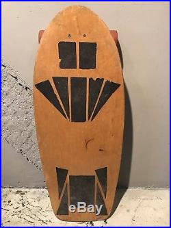 Vintage Dogtown Wes Humpston Bigfoot skateboard deck Original 70s Rare Complete