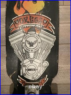 Vintage Dregs Biker Skateboard Longboard RARE With Wheels And Trucks