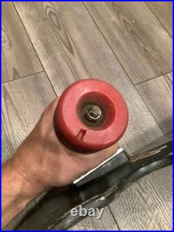 Vintage Dregs Biker Skateboard Longboard RARE With Wheels And Trucks