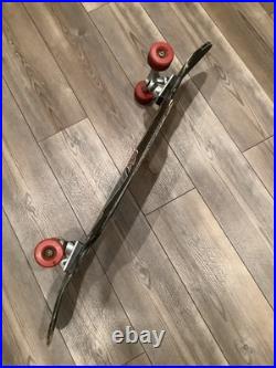Vintage Dregs Biker Skateboard Longboard RARE With Wheels And Trucks