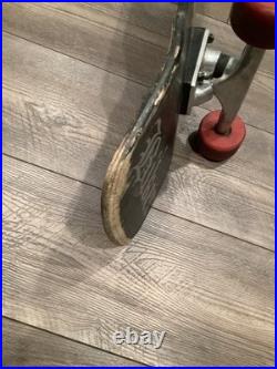 Vintage Dregs Biker Skateboard Longboard RARE With Wheels And Trucks
