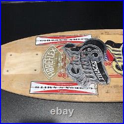 Vintage Dura Lite Bruce Logan Earth Ski Skateboard