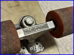 Vintage Fiberglass Skateboard 1970's Surfer Pro-Class Trucks Big Mac Wheels 23.5