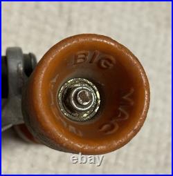 Vintage Fiberglass Skateboard 1970's Surfer Pro-Class Trucks Big Mac Wheels 23.5