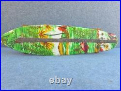 Vintage Fiberglass Skateboard High Roller