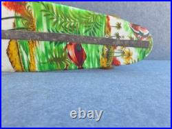 Vintage Fiberglass Skateboard High Roller