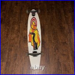 Vintage Flexdex Fiberglass Longboard Complete 1st Gen Seismic Spring Trucks 65mm