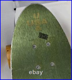 Vintage Flips Skateboard Aluminum Green