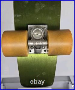 Vintage Flips Skateboard Aluminum Green