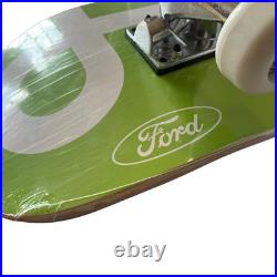 Vintage Ford Fiesta Skateboard Full Set Included, Sealed Deck, Rare Design Vintage Ford Fiesta Skateboard Full Set Included, Sealed Deck, Rare Design
