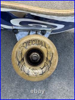 Vintage Foundation Corey Duffel Skellington Skateboard Deck 2000s