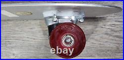 Vintage GT Aluminum Double Kicktail Skateboard 23.5 Trucks Red Wheels 70's