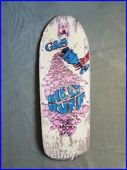 Vintage G&S Billy Ruff Skateboard awesome colorway sims vision powell Santa Cruz