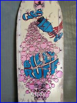 Vintage G&S Billy Ruff Skateboard awesome colorway sims vision powell Santa Cruz