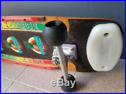 Vintage G&S Doug Pineapple Saladino 1979 OG Skateboard ACS950 trucks Rollerballs