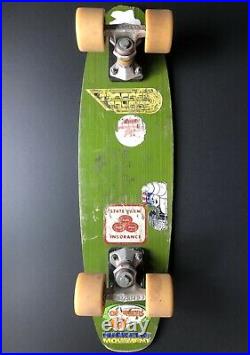 Vintage G & S Fiberflex Skateboard 1980s Unique LAZER TRUCKS California Dogtown