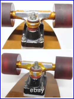 Vintage G&S Fibreflex Skateboard Road Rider 4 WHEELS, ACS 650 Trucks 70's