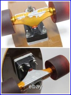 Vintage G&S Fibreflex Skateboard Road Rider 4 WHEELS, ACS 650 Trucks 70's