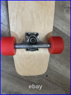 Vintage G&S Skateboard with Tracker Trucks and Kryptonics Kryptos Wheels