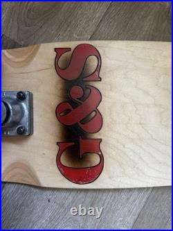 Vintage G&S Skateboard with Tracker Trucks and Kryptonics Kryptos Wheels