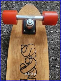 Vintage G & S Warp Tail Skateboard Stacy Peralta Trucks And Wheels Great Shape