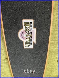 Vintage G&S Warptail 2 Skateboard 1978 Stacy Peralta Z-Boy Deck Only Set Up