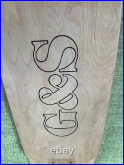 Vintage G&S Warptail 2 Skateboard 1978 Stacy Peralta Z-Boy Deck Only Set Up