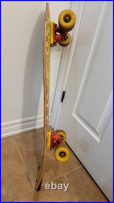 Vintage Gator Vision Skateboard Deck Mark Rogowski Pro Model 1986 Vintage Gator Vision Skateboard Deck Mark Rogowski Pro Model 1986