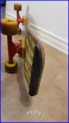 Vintage Gator Vision Skateboard Deck Mark Rogowski Pro Model 1986 Vintage Gator Vision Skateboard Deck Mark Rogowski Pro Model 1986