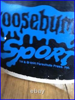 Vintage Goosebumps Sport Ghost Graphic cruiser Skateboard 1996 Parachute Press