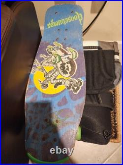 Vintage Goosebumps Sport Skateboard Howling Wolf 1996 90s Toy Original