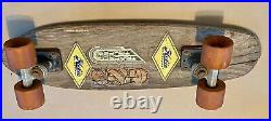 Vintage Gordon And Smith Warp Tail Skateboard Lotus #2 Wheels ACS 500 Trucks