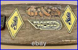 Vintage Gordon And Smith Warp Tail Skateboard Lotus #2 Wheels ACS 500 Trucks