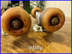 Vintage Grind King Kreper Skateboard Trucks Glow In The Dark Rare Skull