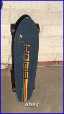 Vintage HOBIE Competition 1970's Fiberglass Skateboard Bennett Trucks 27