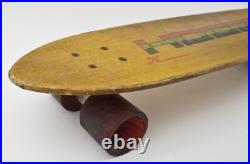 Vintage HOBIE HUSTLER 1970s Yellow Fiberglass Skateboard ACS-430 Trucks Original Vintage HOBIE HUSTLER 1970s Yellow Fiberglass Skateboard ACS-430 Trucks Original
