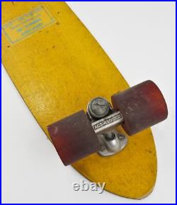 Vintage HOBIE HUSTLER 1970s Yellow Fiberglass Skateboard ACS-430 Trucks Original Vintage HOBIE HUSTLER 1970s Yellow Fiberglass Skateboard ACS-430 Trucks Original
