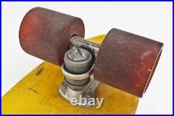 Vintage HOBIE HUSTLER 1970s Yellow Fiberglass Skateboard ACS-430 Trucks Original Vintage HOBIE HUSTLER 1970s Yellow Fiberglass Skateboard ACS-430 Trucks Original