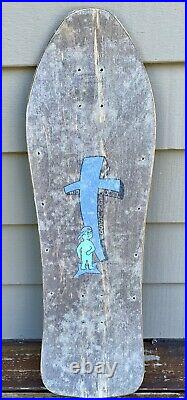 Vintage H-Street Tony Magnusson Original Kid And Cross Skateboard Deck