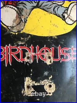 Vintage Heath Kirchart Birdhouse Full Size Skateboard Deck Voodoo Doll Art Rare