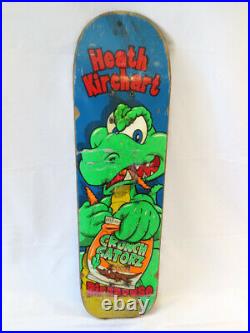 Vintage Heath Kirchart Birdhouse Skateboard Deck Crunch Gatorz