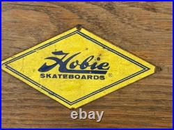 Vintage Hobbs Wood Skateboard & Wheels WithBennet Trucks