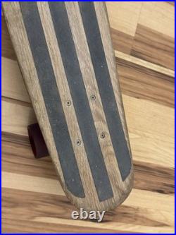 Vintage Hobbs Wood Skateboard & Wheels WithBennet Trucks