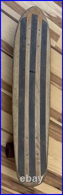 Vintage Hobbs Wood Skateboard & Wheels WithBennet Trucks