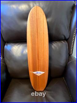 Vintage Hobie 5 stringer multi wooden sidewalk surfboard skateboard super surfer