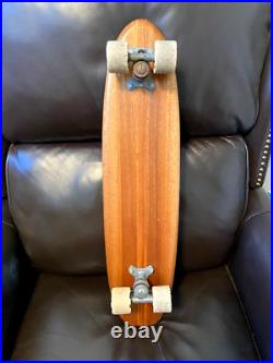 Vintage Hobie 5 stringer multi wooden sidewalk surfboard skateboard super surfer