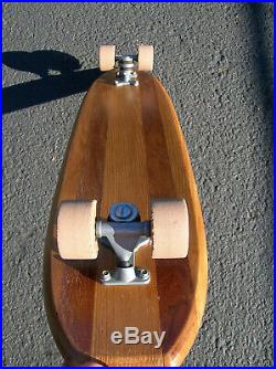 Vintage Hobie 5 stringer sidewalk surfboard skateboard longboard super surfer 60