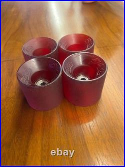 Vintage Hobie Competition Skateboard Wheels. 1977 Skateboard. German Bearings