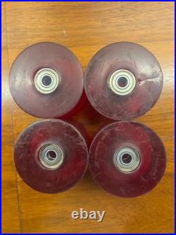 Vintage Hobie Competition Skateboard Wheels. 1977 Skateboard. German Bearings